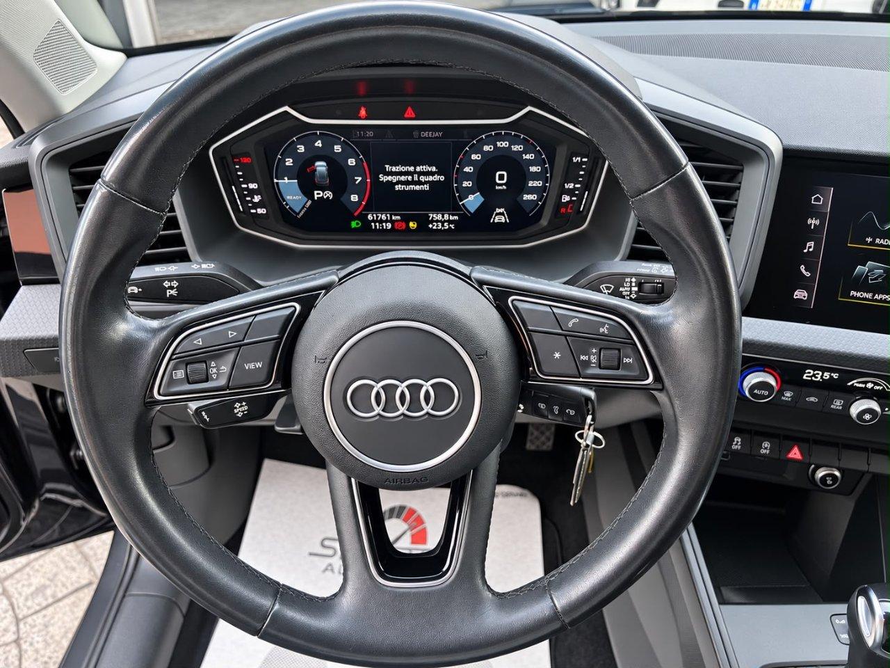 Audi A1 Sportback 30 1.0 tfsi Admired 116cv s-tronic PREZZO REALE!