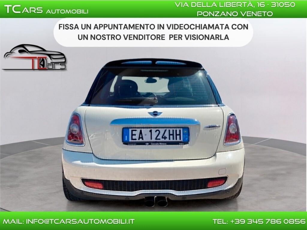 MINI 1.6 JOHN COOPER WORKS 1.6A-GARANZIA 3 ANNI TOP