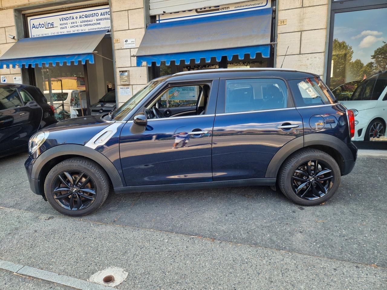 Mini Cooper D Countryman Mini 1.6 Cooper D Countryman DOPPIO TETTO APRIBILE PANORAMA IN CRISTALLO