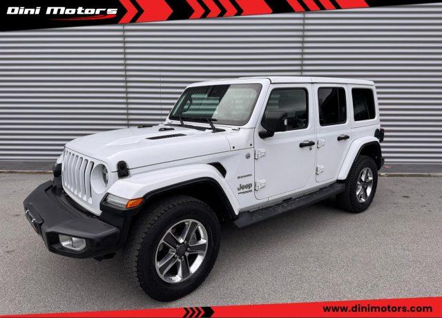 JEEP Wrangler Unlimited 2.2 Mjt II 4X4 4WD Sahara GANCIO TRAINO