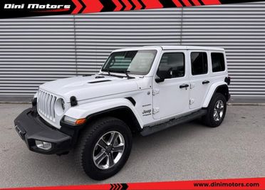 JEEP Wrangler Unlimited 2.2 Mjt II 4X4 4WD Sahara GANCIO TRAINO