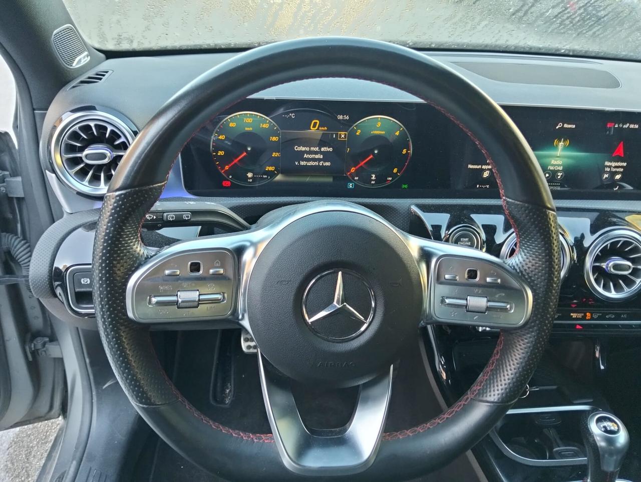 Mercedes-benz A 160d "AMG" 2020 SINISTRATA
