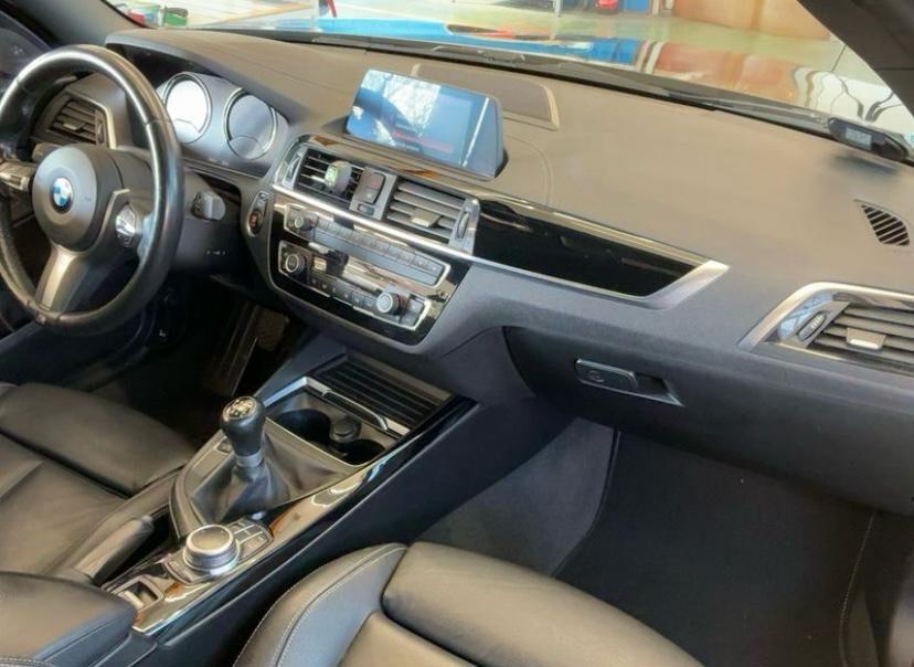 BMW 218i Cabrio Sportline – 136CV – NAVY PRO – PELLE NAPPA – TAGLIANDATA