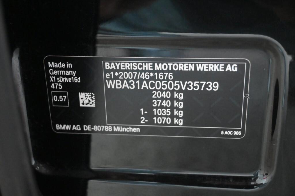 BMW X1 16D 115CV 6M. S-DRIVE BUSINESS ADVANTAGE ( FARI LED - CRUISE - NAVI - PARK ASSISTANT - TELECAMERA POST. )