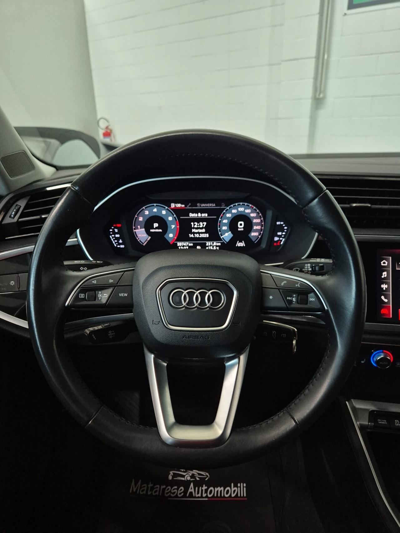 Audi Q3 SPB 1.5 150cv Hybrid Virtual Certificata Ufficiale
