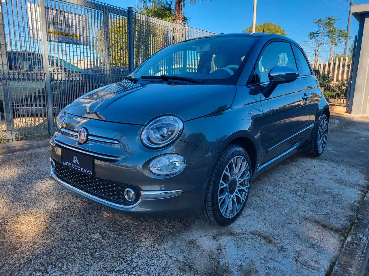Fiat 500 1.2 Lounge+Tetto+Navy+Clima Automatico...