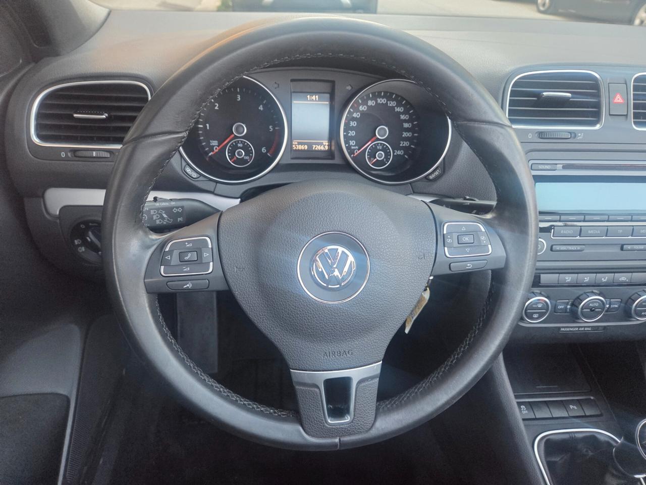 VW GOLF CABRIO ANNO 2015 SOLI 53000 KM CERTIFICATI