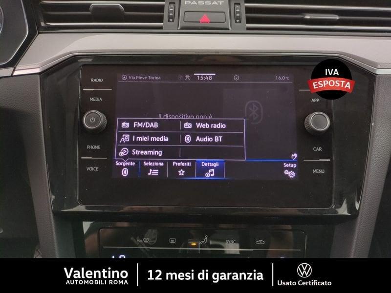 Volkswagen Passat Variant 2.0 DSG TDI SCR EVO Business BMT