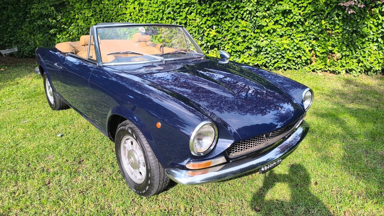 Fiat 124 Spider CS 1600, TARGA ORO