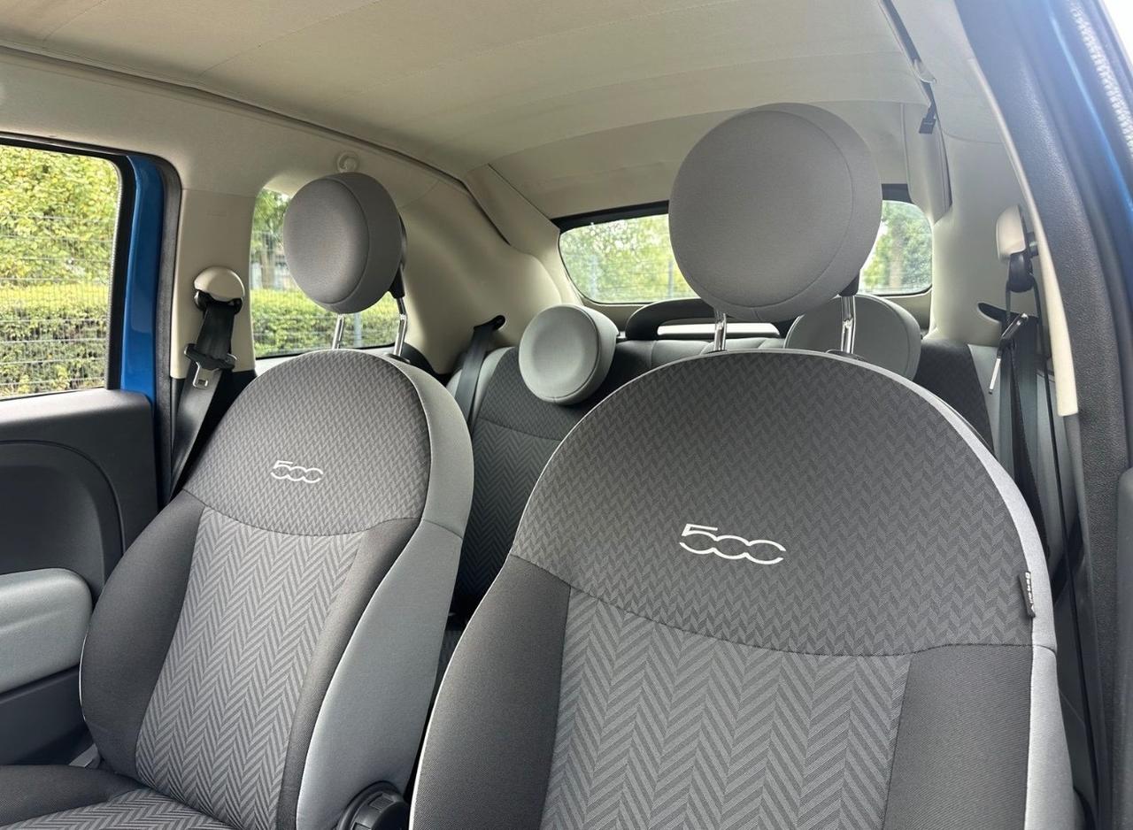 Fiat 500 C 1.2 Lounge blue metallic
