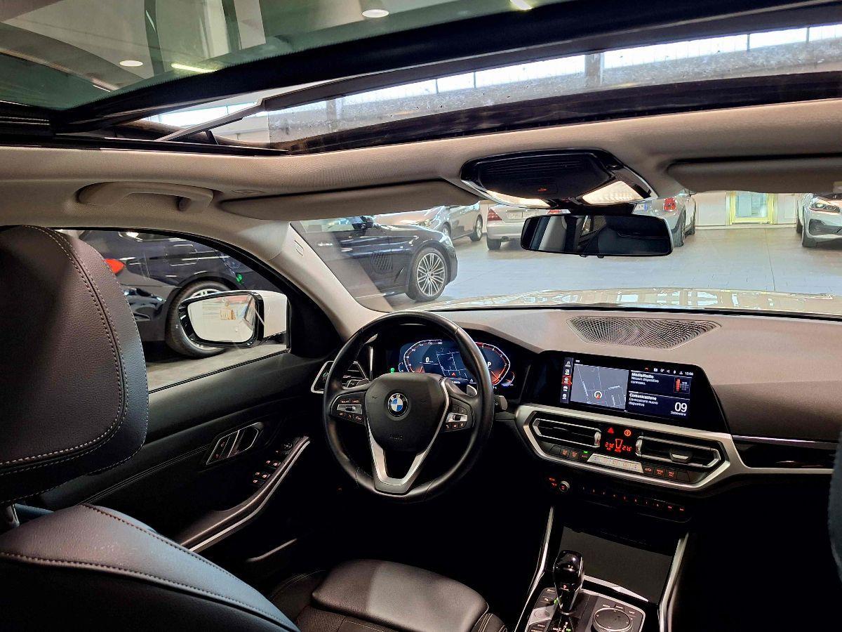 BMW 320 D TOURING HYBRID SPORT - INDIVIDUAL - X-DRIVE - BIANCO PERLA - TETTO - SEDILI SPORT - BLACK PACK - COCKPIT PRO - FULL LED - GARANZIA