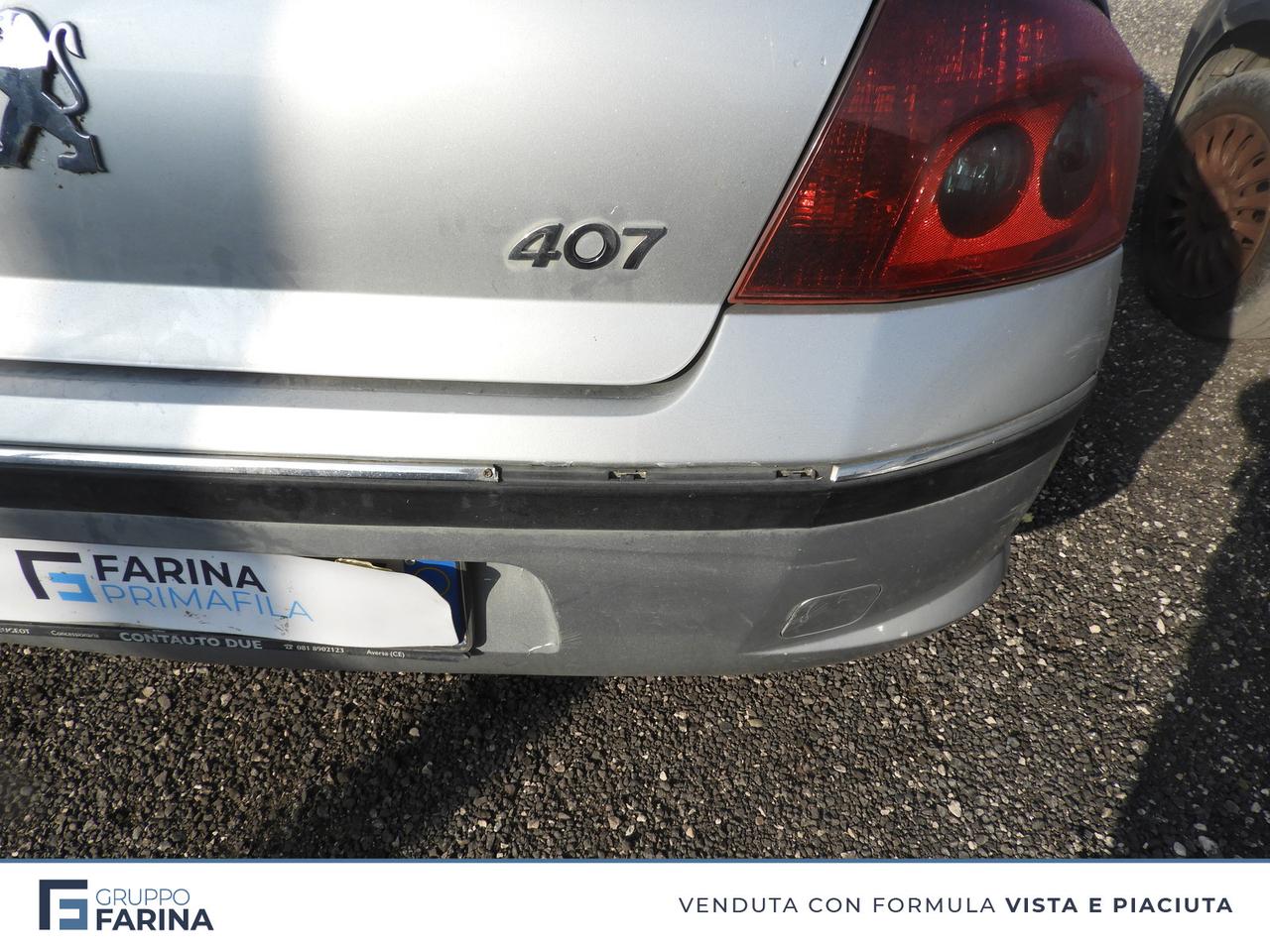 PEUGEOT 407 2004 Berlina - 407 1.6 hdi 16v Tecno fap