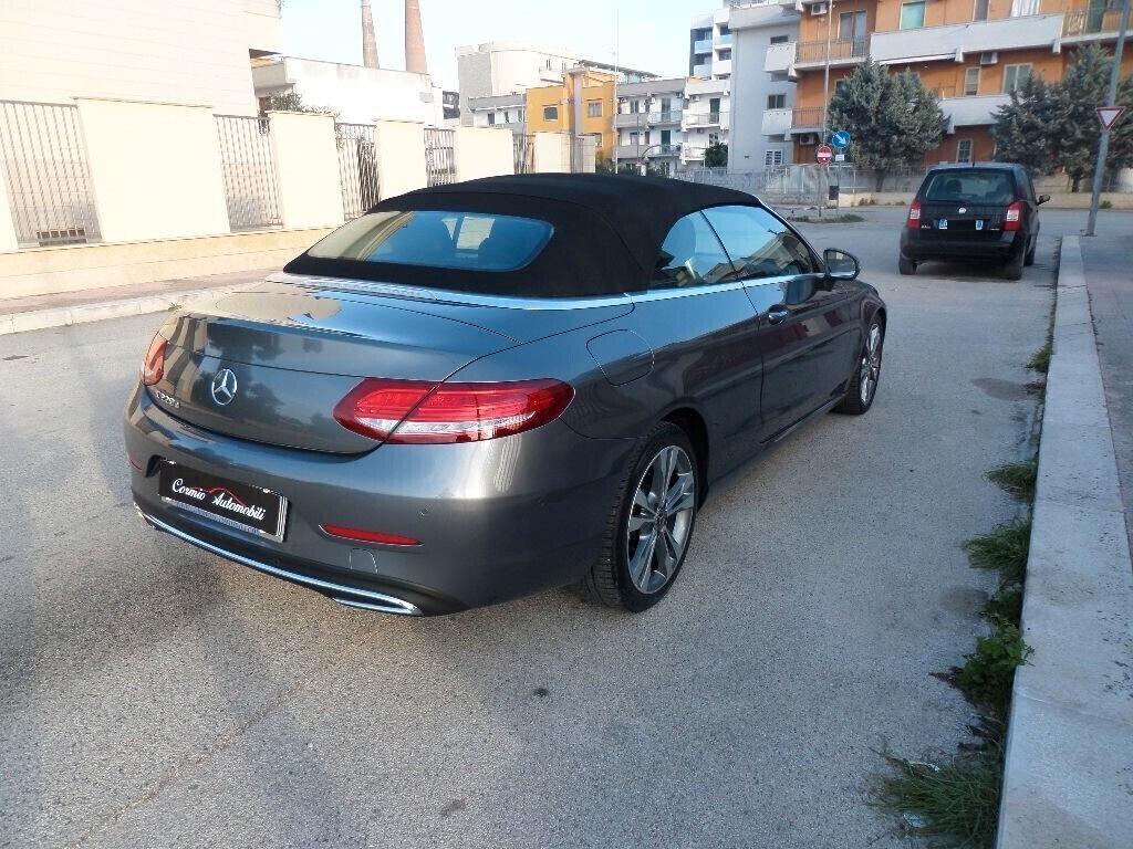 MERCEDES BENZ C 220 D CABRIO PREMIUM PLUS AUT - Navi-2 Park-Retrocamera-Cerchi 18