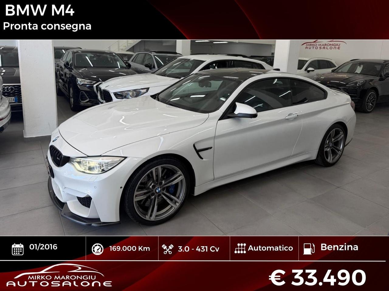 Bmw M4 Coupé FINANZIABILE/PERMUTA