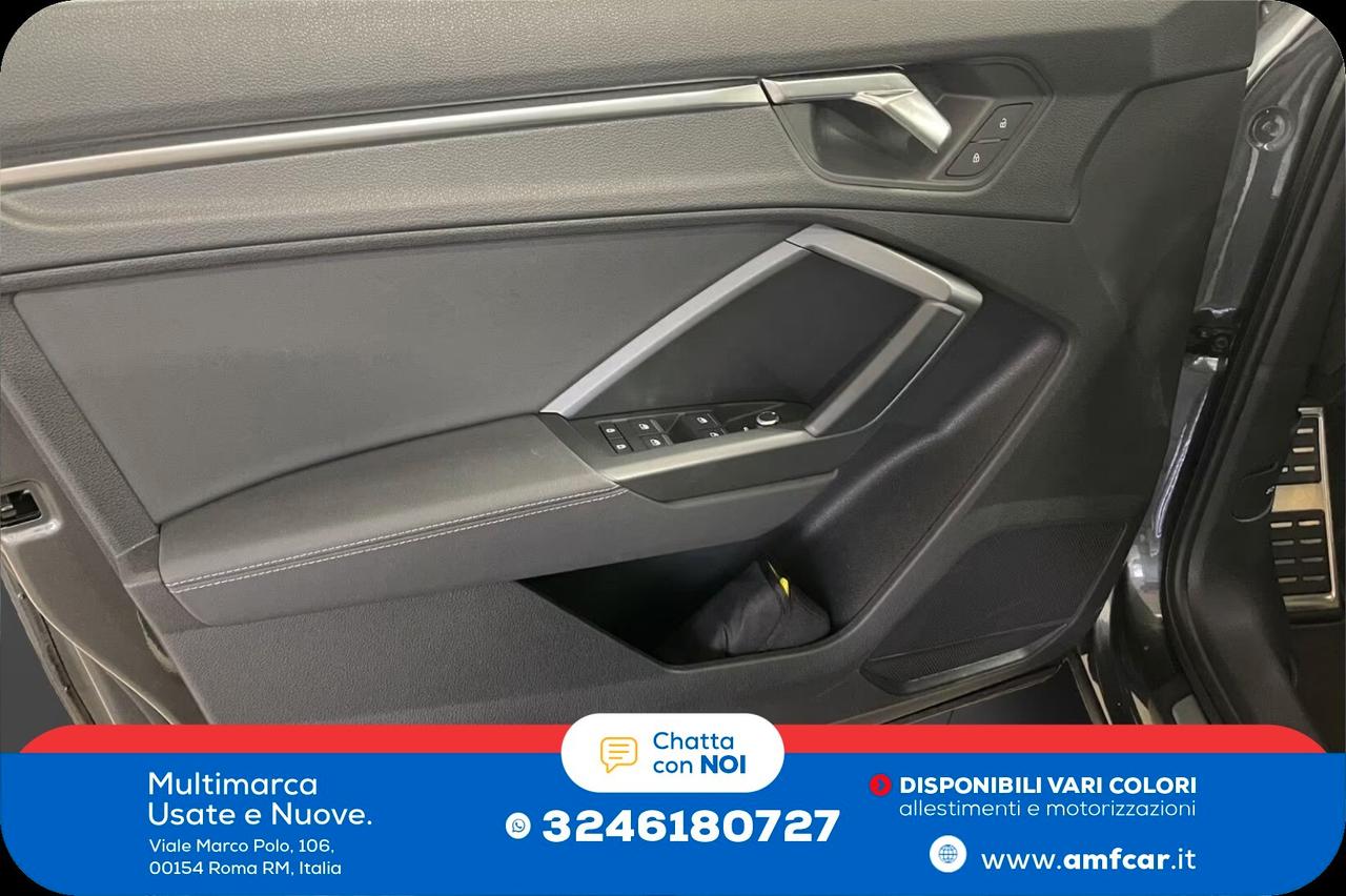 Audi Q3 35 TDI S tronic S Line Navi Pano Matrix cerchi 19