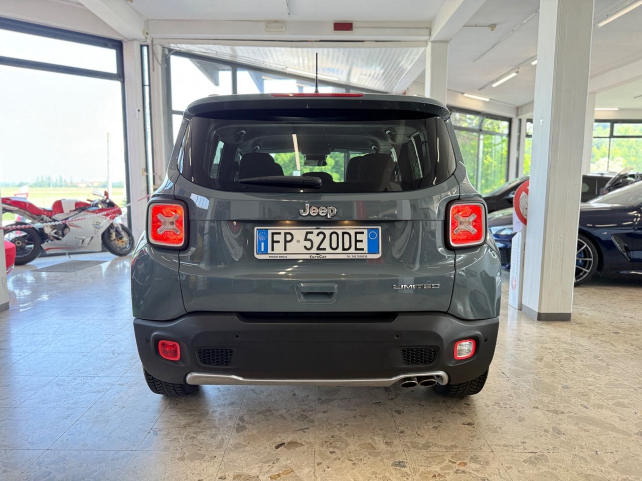 Jeep Renegade 1.6 Mjt 120 CV Limited 02/2018 EURO 6B NEOPATENTATI
