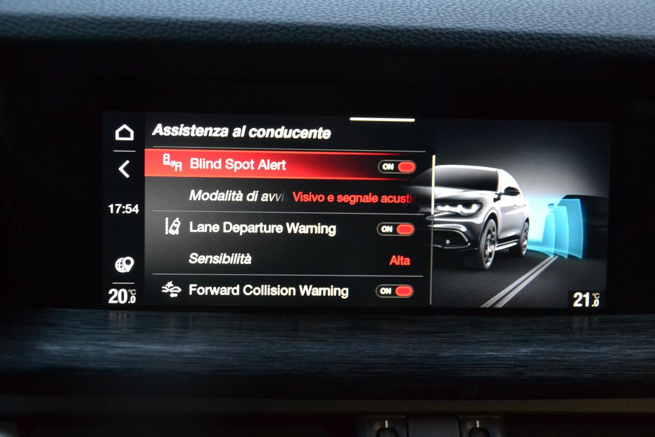 Alfa Romeo Stelvio 2.2 160CV AT8 SPRINT **FULL LED+NAVI+RCAM+PRIVACY*