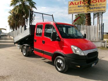 Iveco Daily 35C13 2.3 130CV EURO 5 DOPPIA CABINA 7P RIBALTABILE TRILATERALE