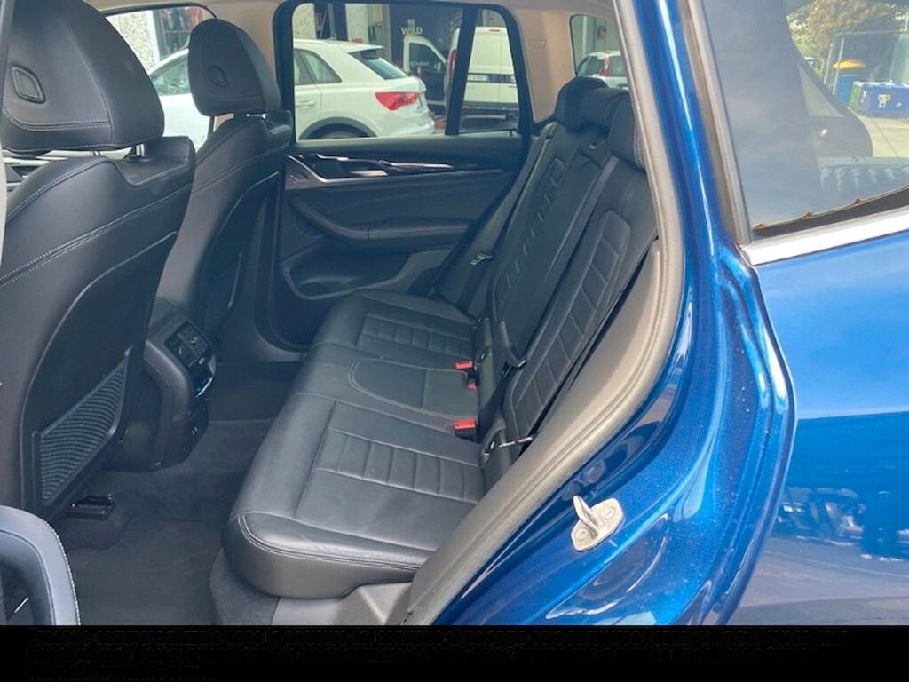 BMW X3 20D 190CV STEPTRONIC 48V X-DRIVE BUSINESS ADVANTAGE ( FARI LED - PELLE - CRUISE - CLIMA TRIZONA - NAVI - MIRROR - PARK ASSISTANT - TELECAMERA POST. )