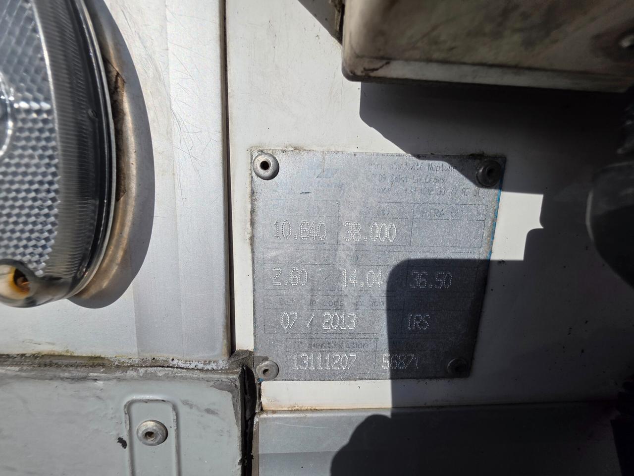 SEMIRIMORCHIO FRIGO FRUEHAUF 2013 (ATP FRC 3 ANNI)