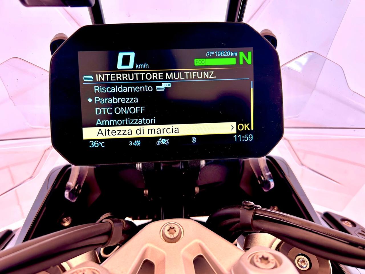 Bmw R 1300 GS Adventure triple black #TRIS BORSE