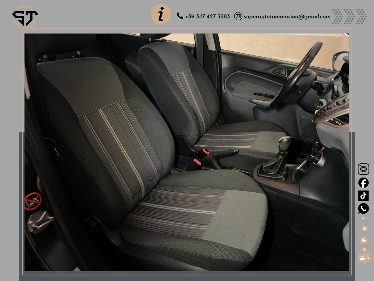 Ford Fiesta 1.2 82 CV 5 porte Titanium PERFETTA