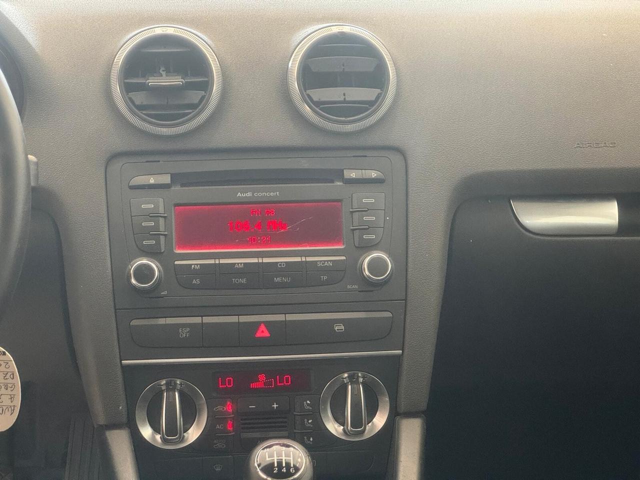 Audi A3 2.0 TDI 140cv a soli 2.999
