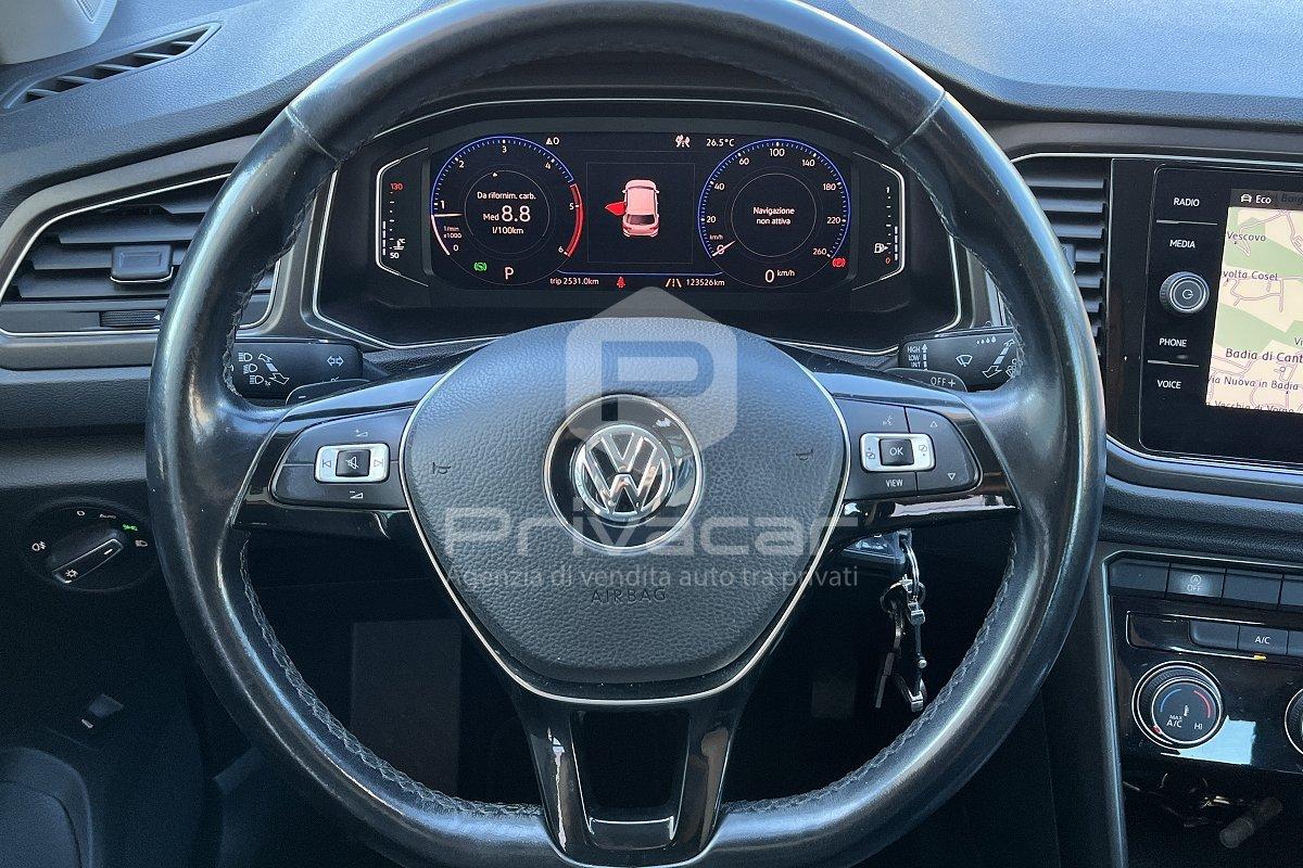 VOLKSWAGEN T-Roc 2.0 TDI SCR 150 CV DSG 4MOTION Advanced BlueMot. Tech.