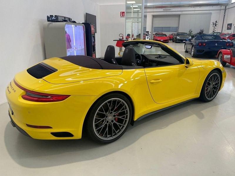 Porsche 911 3.0 Carrera 4S Cabriolet PDK - SPORTCHRONO - RUOTE STERZANTI - CARBONIO