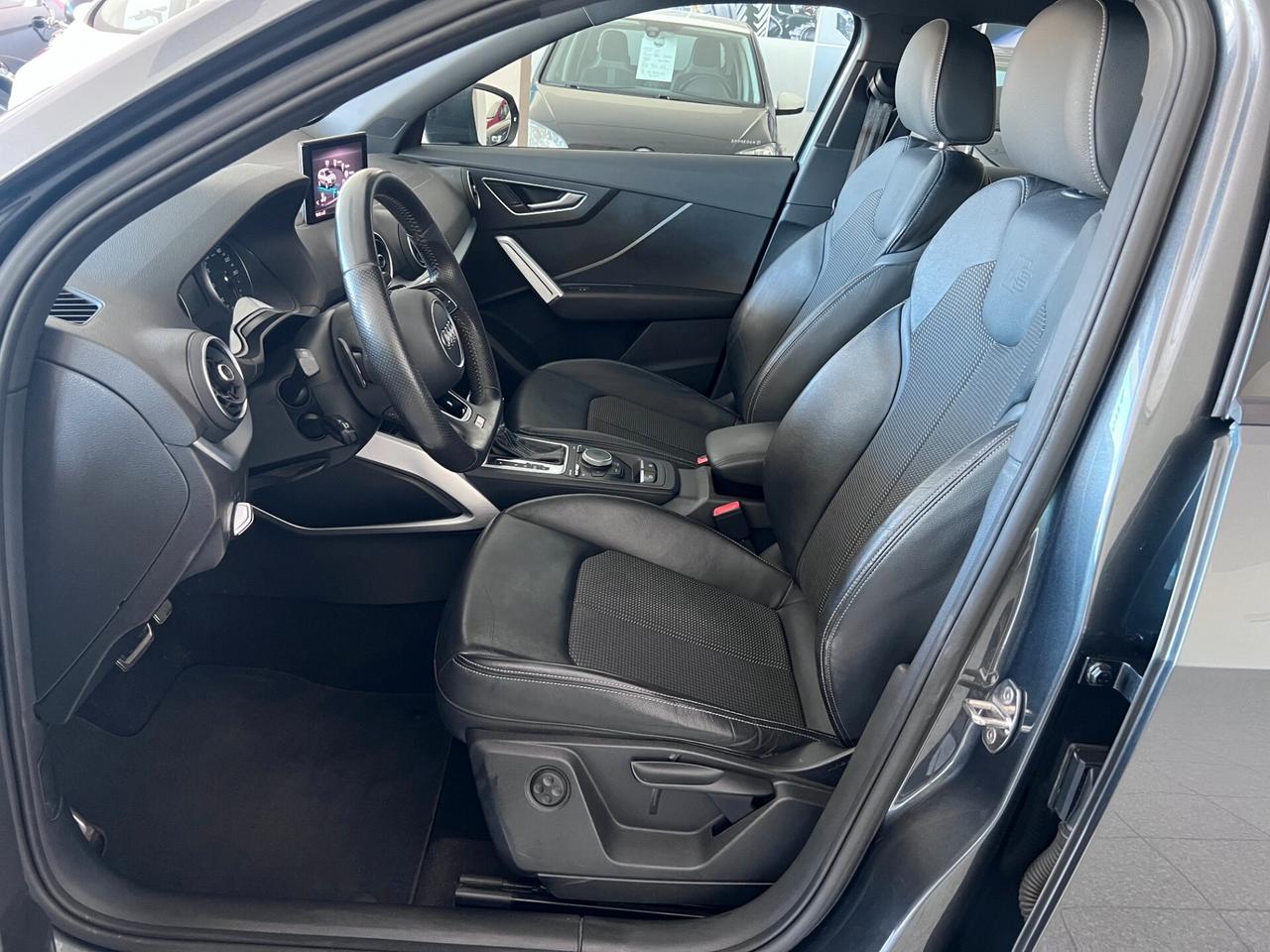 Audi Q2 2.0 tdi 150CV quattro SPORT S LINE s-tronic PELLE/LED/18; PERFETTA!!