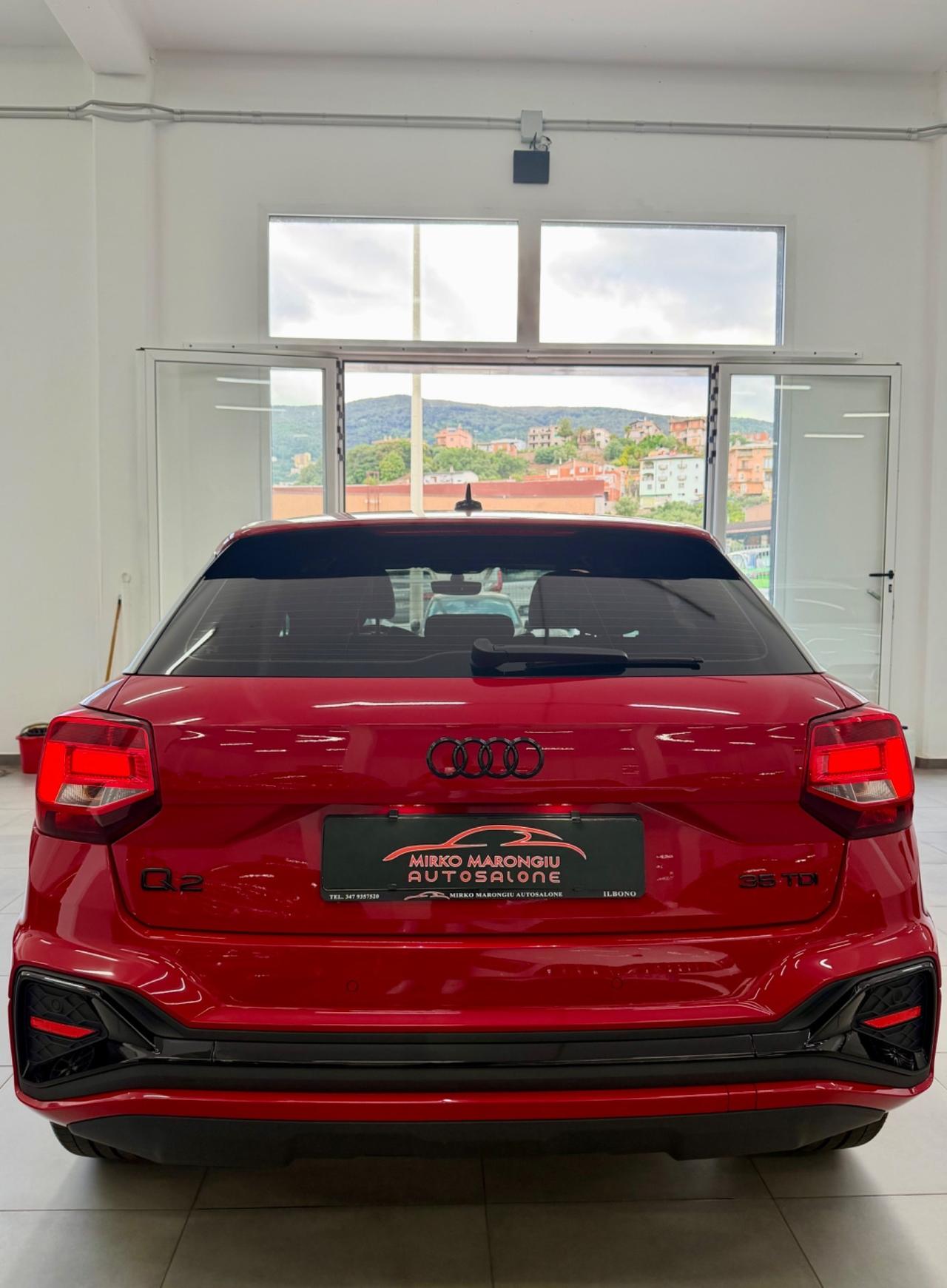 Audi Q2 2.0 150 S-LINE IDENTITY BLACK finanziabile