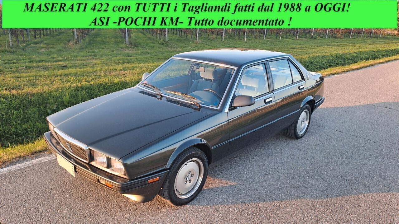 Maserati 422 tutti i tagliandi fatti km 90.000
