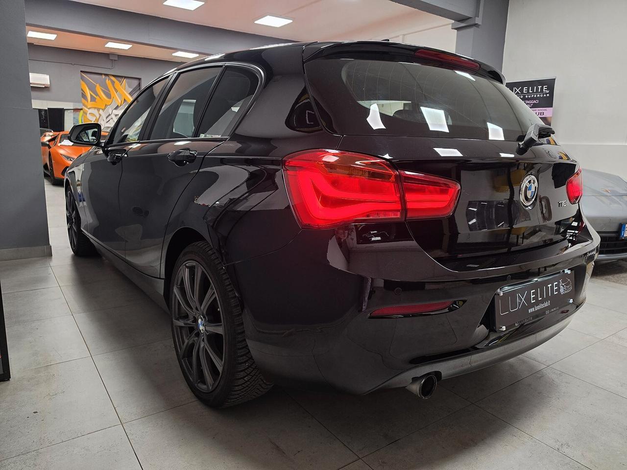 Bmw 118 118i Sport 5p 136CV _ CAMBIO MANUALE TANTE FATTURE GARANZIA 12 MESI CERCHI IN LEGA 18" BRUNITI