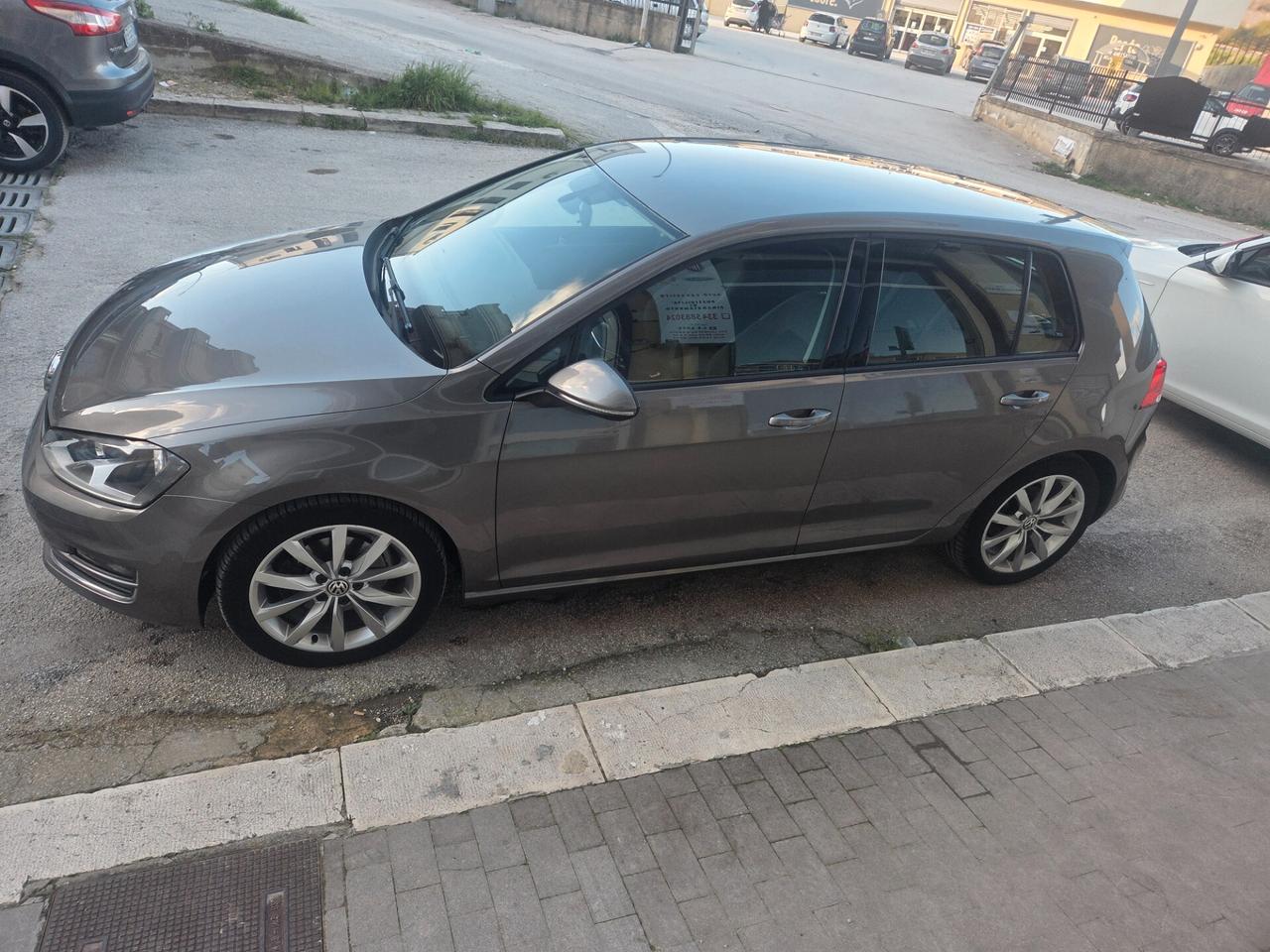 VW GOLF 7 1.6 TDI 110 CV HIGHLINE KM CERTIF