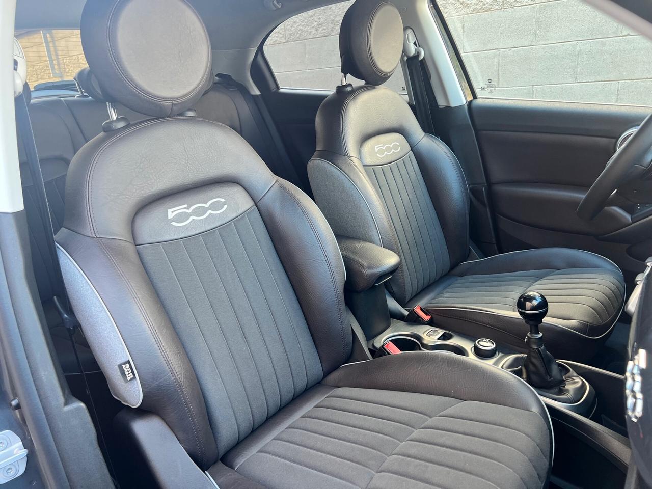 Fiat 500X 1.6 mjt Lounge 120cv XENON/NAVI/PELLE/18; PERFETTA
