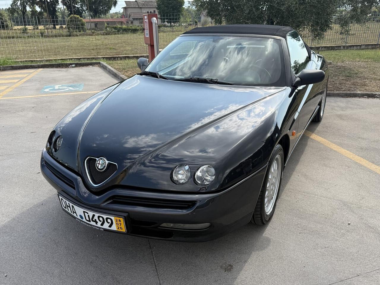 ALFAROMEO GTV SPIDER 2.0 INTERNI IN PELLE ROSSA