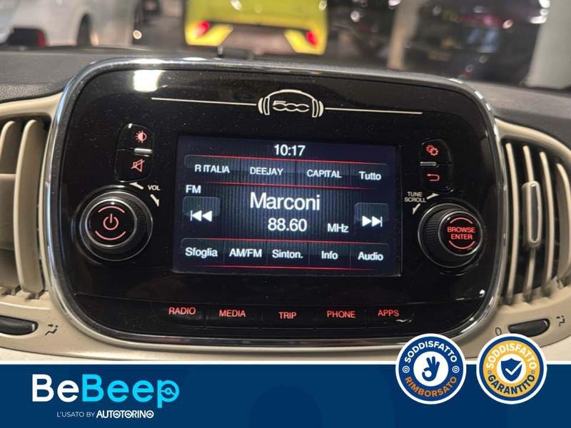 FIAT 500 1.2 LOUNGE 69CV