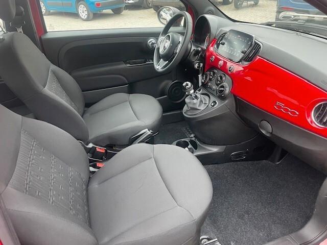Fiat 500 1.0 Hybrid Red