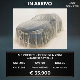 Mercedes-benz GLA 220 d Automatic 4Matic Sport Plus