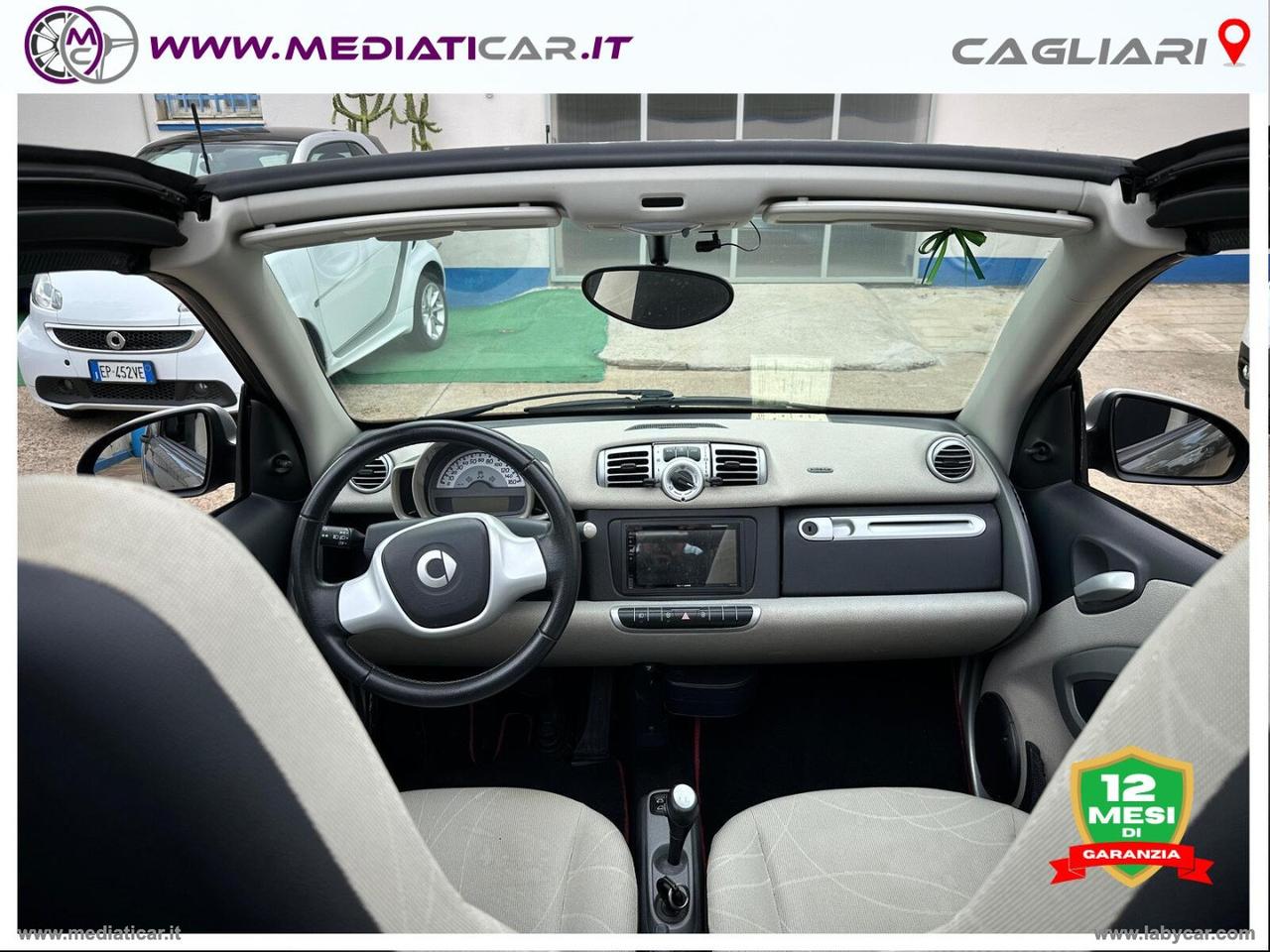 SMART fortwo 1000 52 kW MHD cabrio passion