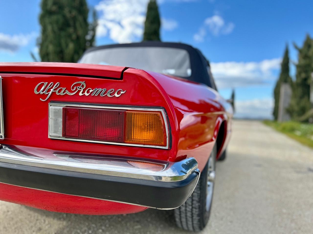 Alfa Romeo Spider 1.3 II SERIE " CODA TRONCA " - VETTURA DI INTERESSE STORICO COLLEZIONISTICO