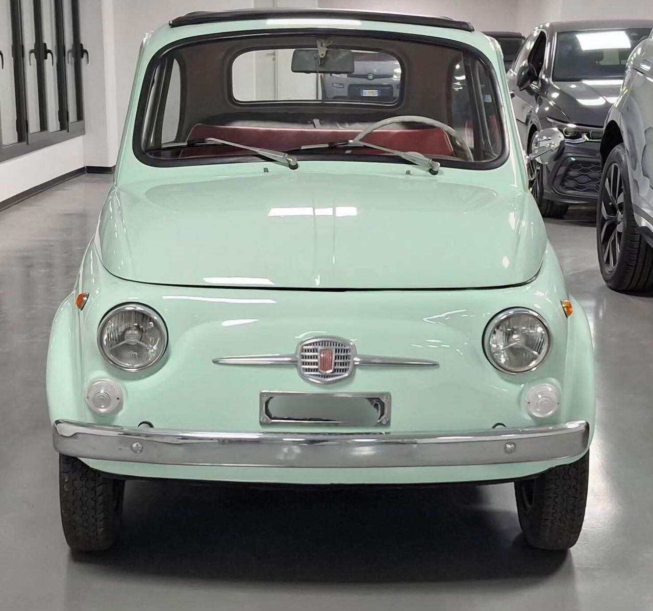 Fiat 500F uniproprietario Libretto e targhe originali