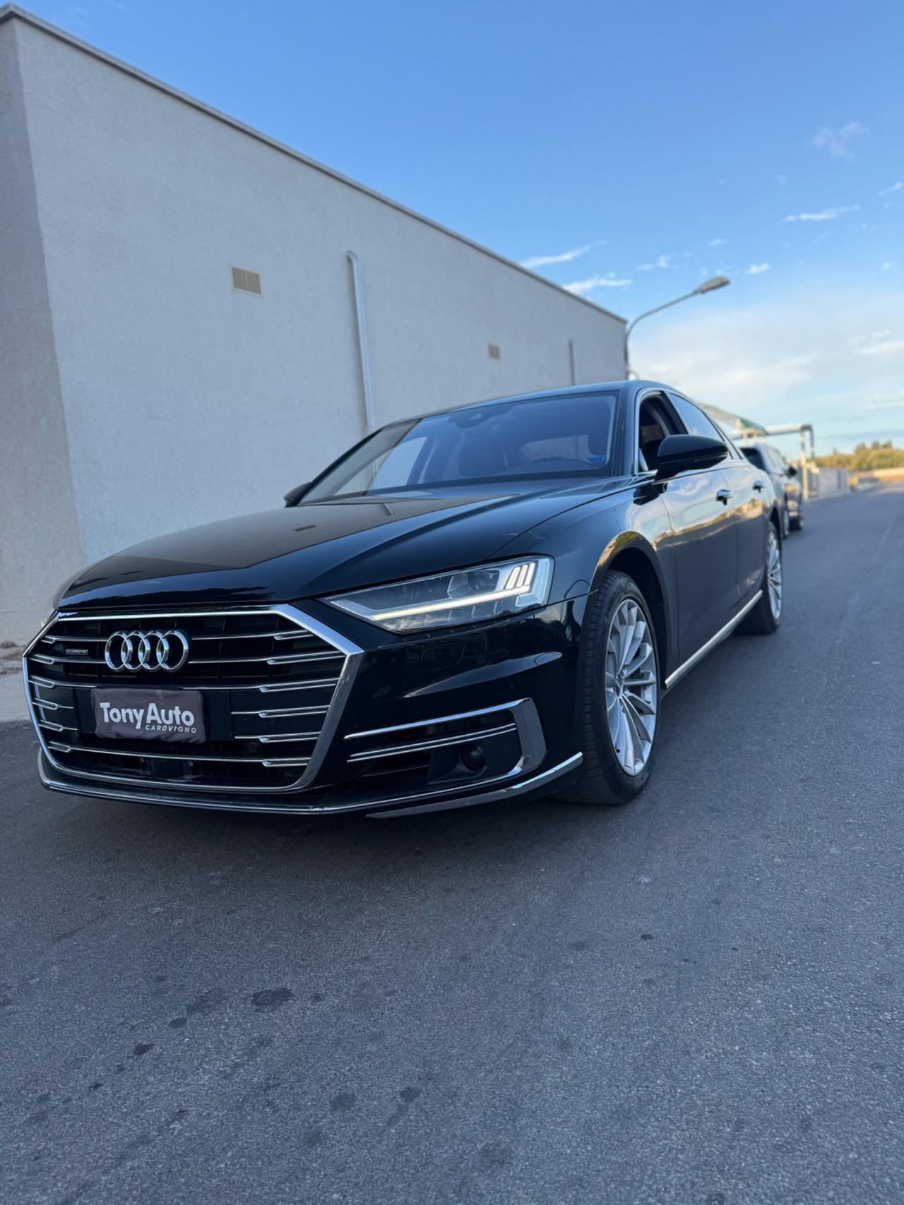 Audi A8 50 TDI 3.0 mhev quattro TIPTRONIC LUCI SOFFUSE INTERNE VIRTUAL COCKPIT,TELECAMERA,NAVI, APPLE CARPLAY