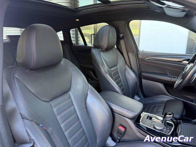 BMW X4 xdrive 20d mhev 48V Msport M SPORT TETTO CERCHI 20
