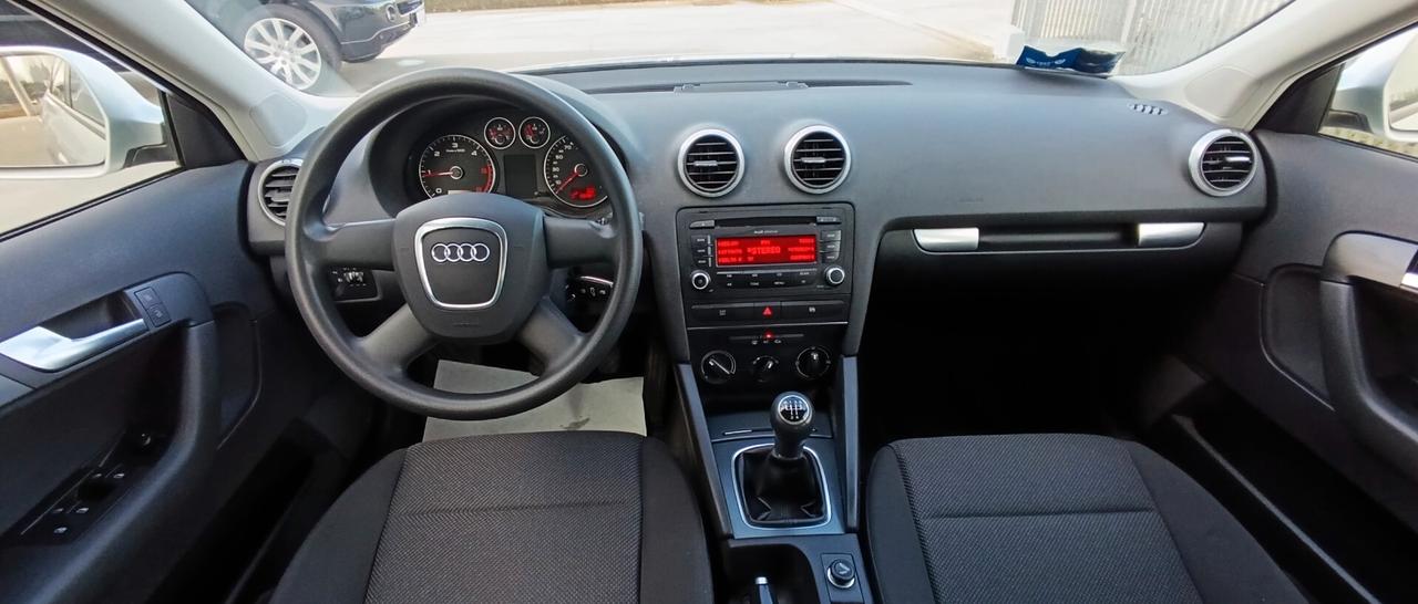Audi A3 SPB 1.6 TDI 90cv. Young Edition - Ok Neopatentati- Uniproprietario