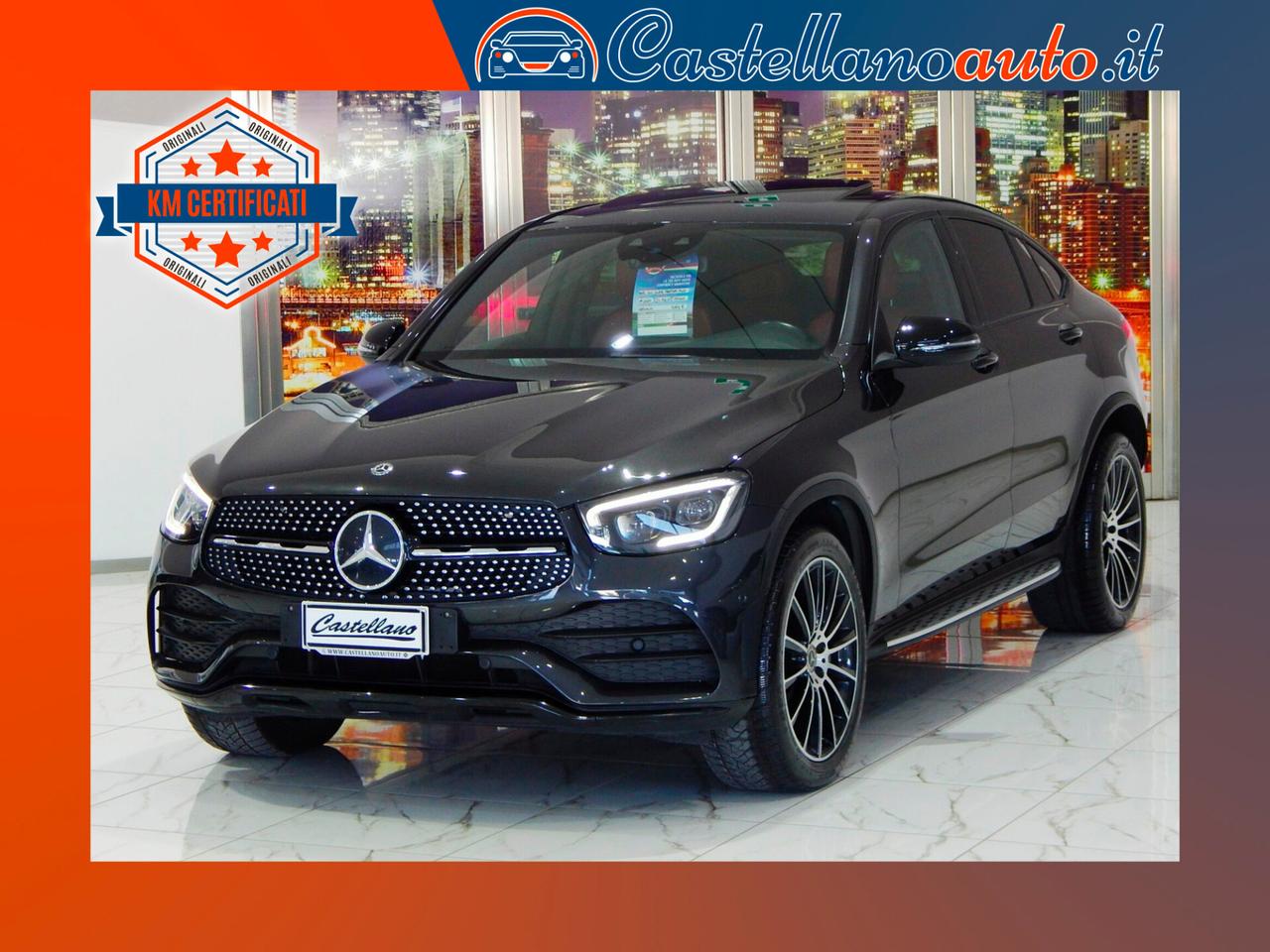 Mercedes-Benz GLC 220 d Coupe Premium Plus 4matic Aut. TETTO-PELLE ROSSA