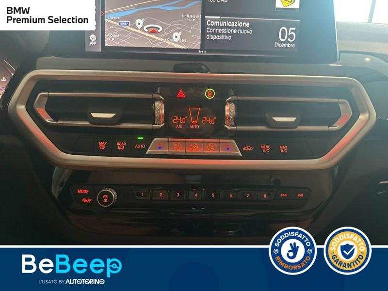 BMW X3 XDRIVE20D MHEV 48V AUTO