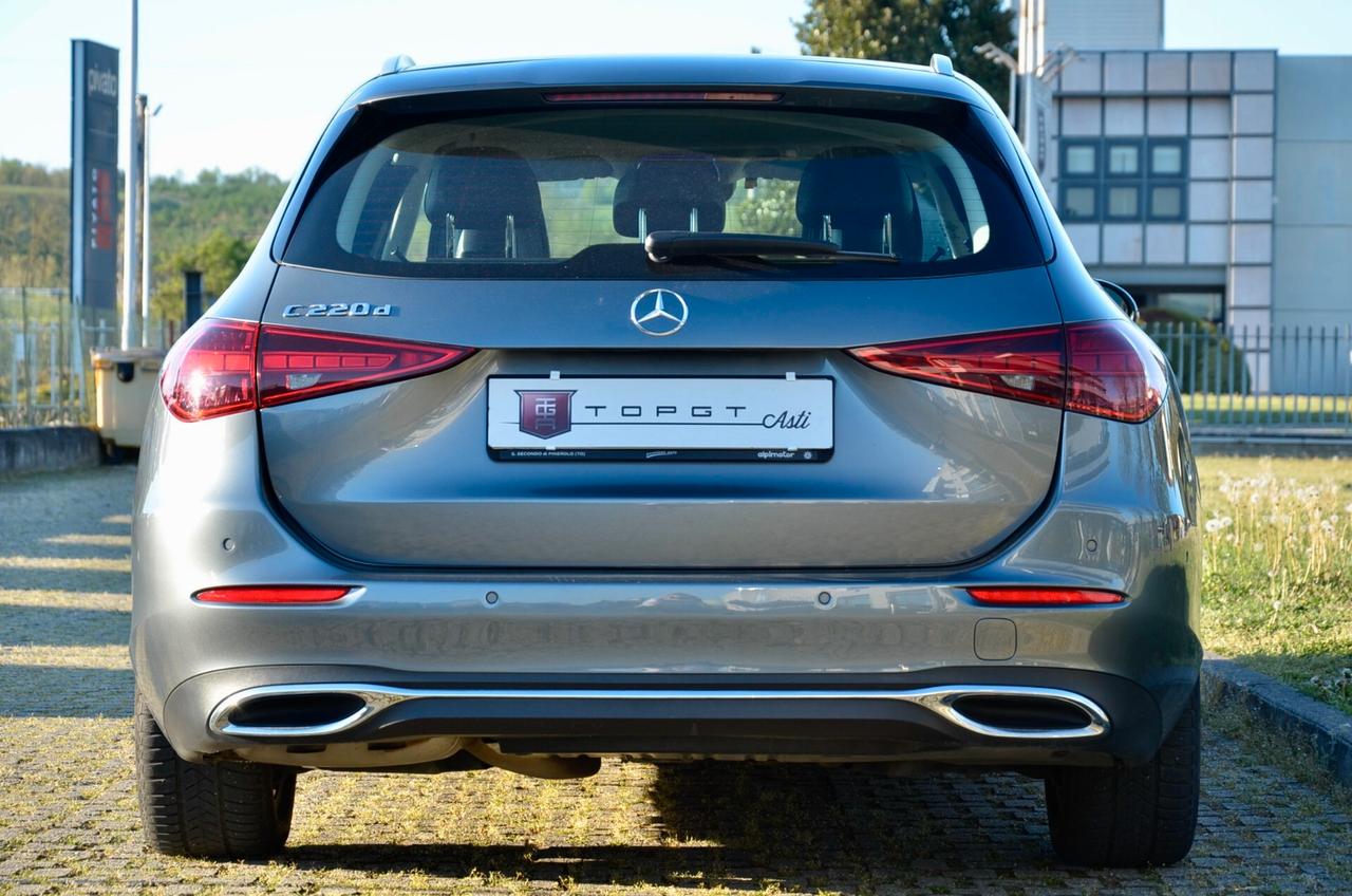 MERCEDES-BENZ C 220d SW MHEV SPORT 200cv AUTO, UFF ITALIANA, EURO 6D, FARI LED, RETROCAMERA, LUCI AMBIENTE, PERMUTE