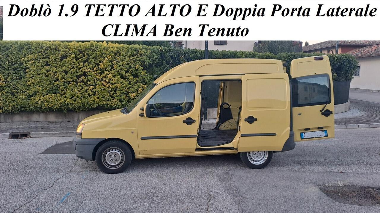 Fiat Doblò TETTO ALTO E DOPPIA PORTA LATERALE clima