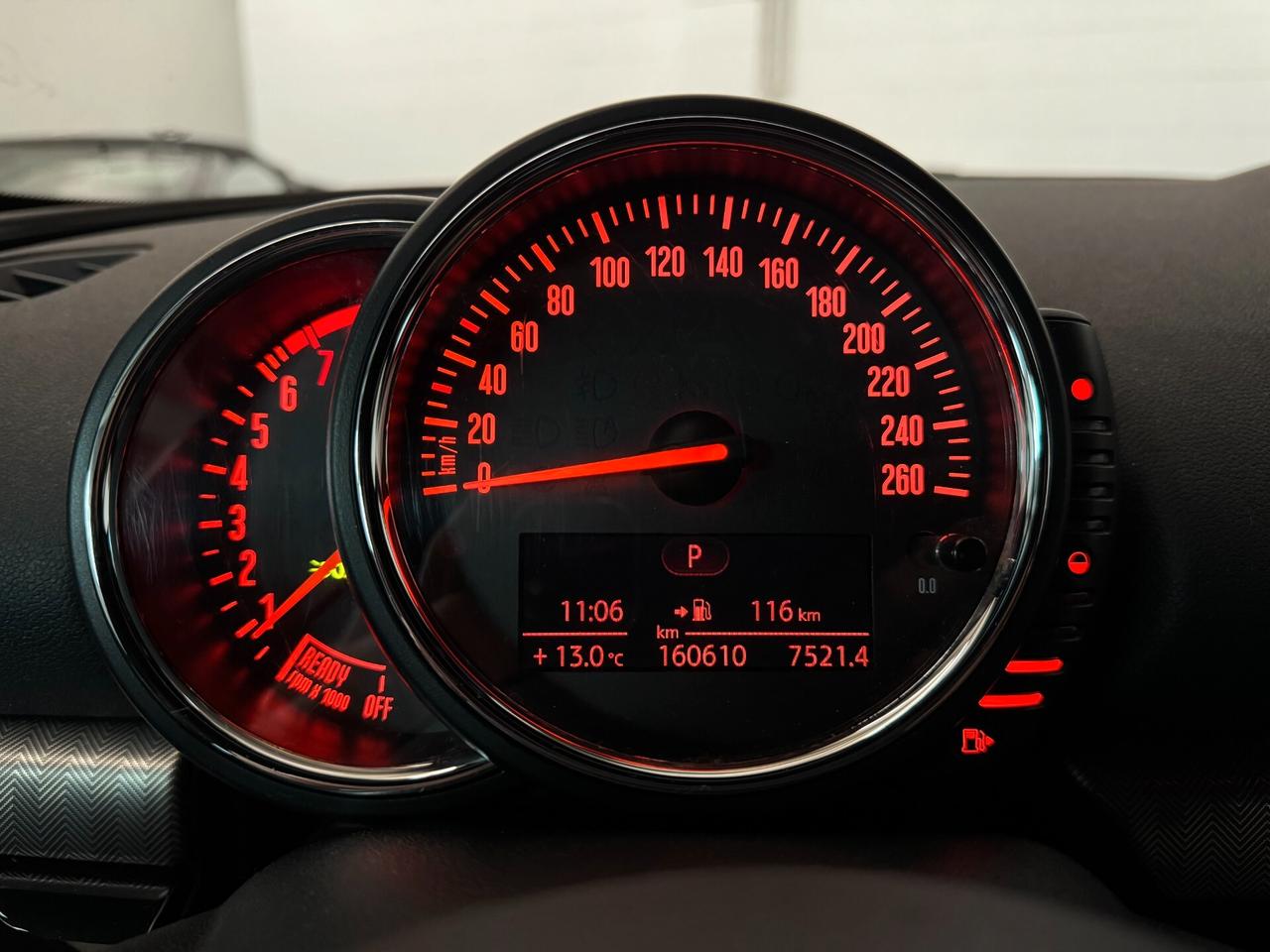 MINI Cooper S Clubman 2.0cc 192cv Auto Navi Interni Full pelle Cerchi 18"